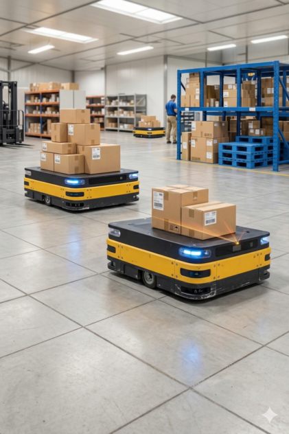 Fleet view of robots